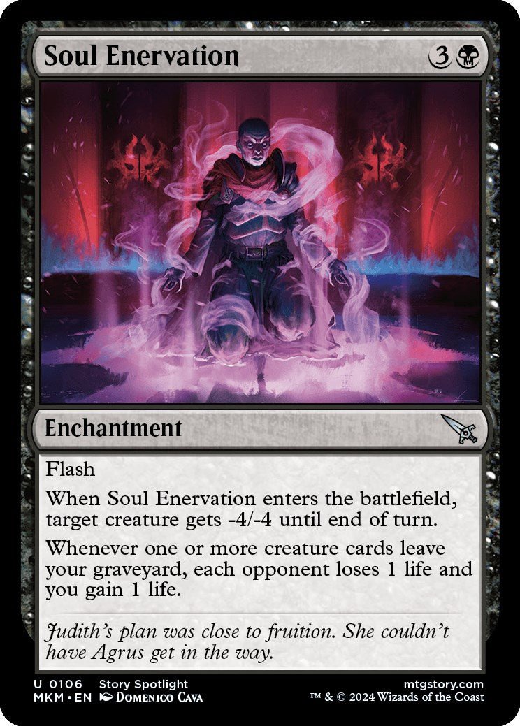 Soul Enervation [MKM - 106] - Cartes Sportives Rive Sud