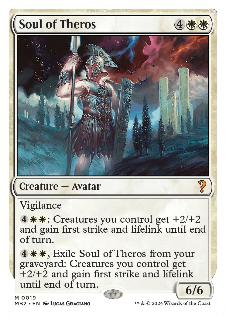 Soul of Theros (White Border) [MB2 - 19] - Cartes Sportives Rive Sud