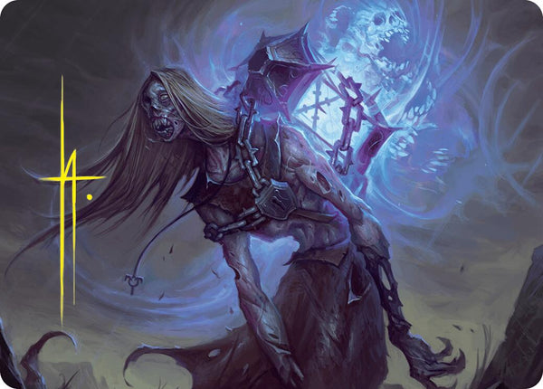 Soul - Shackled Zombie Art Card (9/54) (Gold - Stamped Signature) [ASFDN - 9] - Cartes Sportives Rive Sud