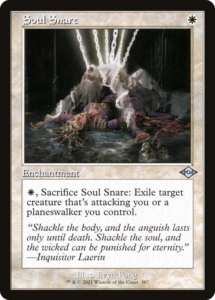 Soul Snare (Retro Frame) [MH2 - 387] - Cartes Sportives Rive Sud