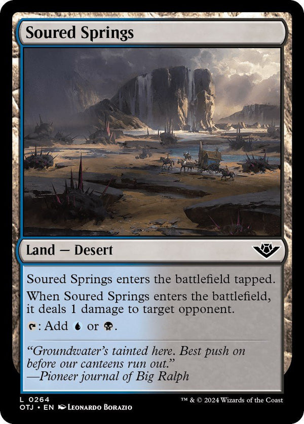 Soured Springs [OTJ - 264] - Cartes Sportives Rive Sud