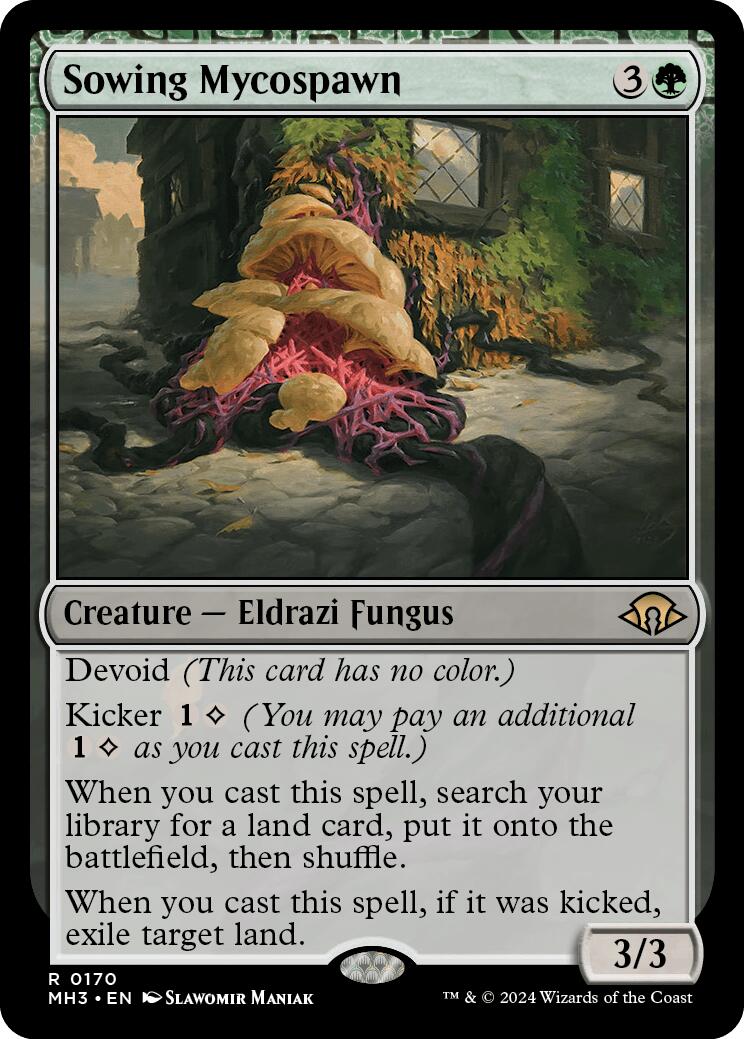Sowing Mycospawn [MH3 - 170] - Cartes Sportives Rive Sud