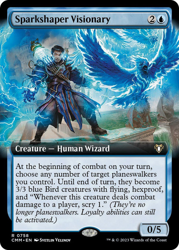 Sparkshaper Visionary (Extended Art) [CMM - 758] - Cartes Sportives Rive Sud