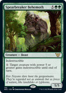 Spearbreaker Behemoth [NEC - 132] - Cartes Sportives Rive Sud