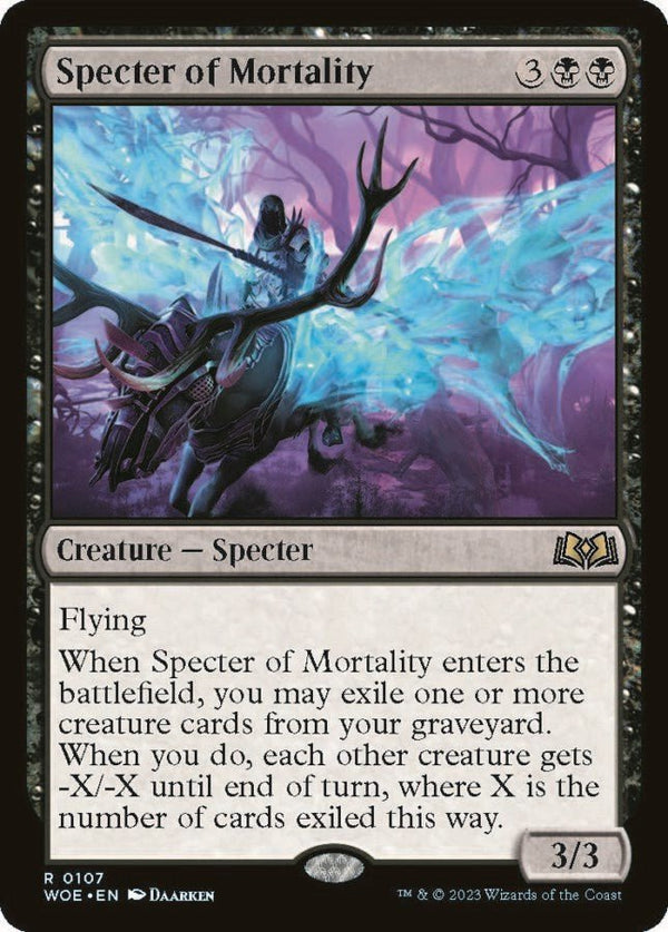 Specter of Mortality [WOE - 107] - Cartes Sportives Rive Sud