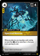 Spectral Matron [OGN - 226/298] - Cartes Sportives Rive Sud