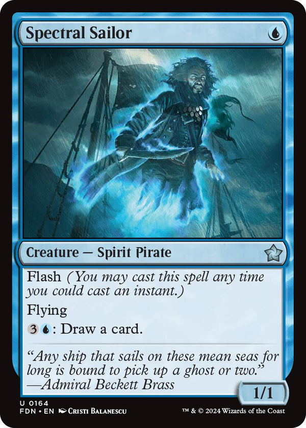 Spectral Sailor [FDN - 164] - Cartes Sportives Rive Sud