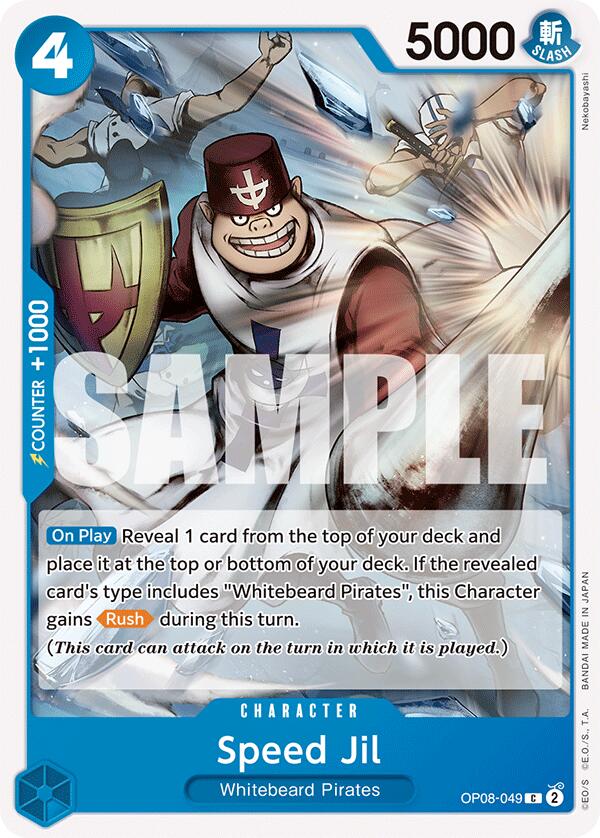 Speed Jil [OP08 - OP08 - 049] - Cartes Sportives Rive Sud
