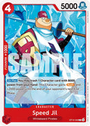Speed Jil [OP16 - OP16-009] - Cartes Sportives Rive Sud