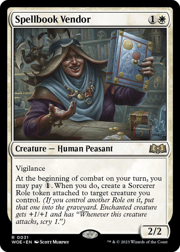 Spellbook Vendor [WOE - 31] - Cartes Sportives Rive Sud