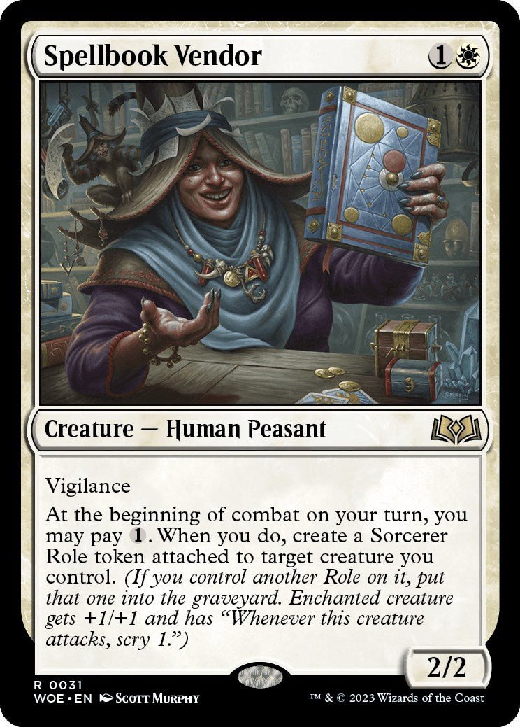 Spellbook Vendor [WOE - 31] - Cartes Sportives Rive Sud
