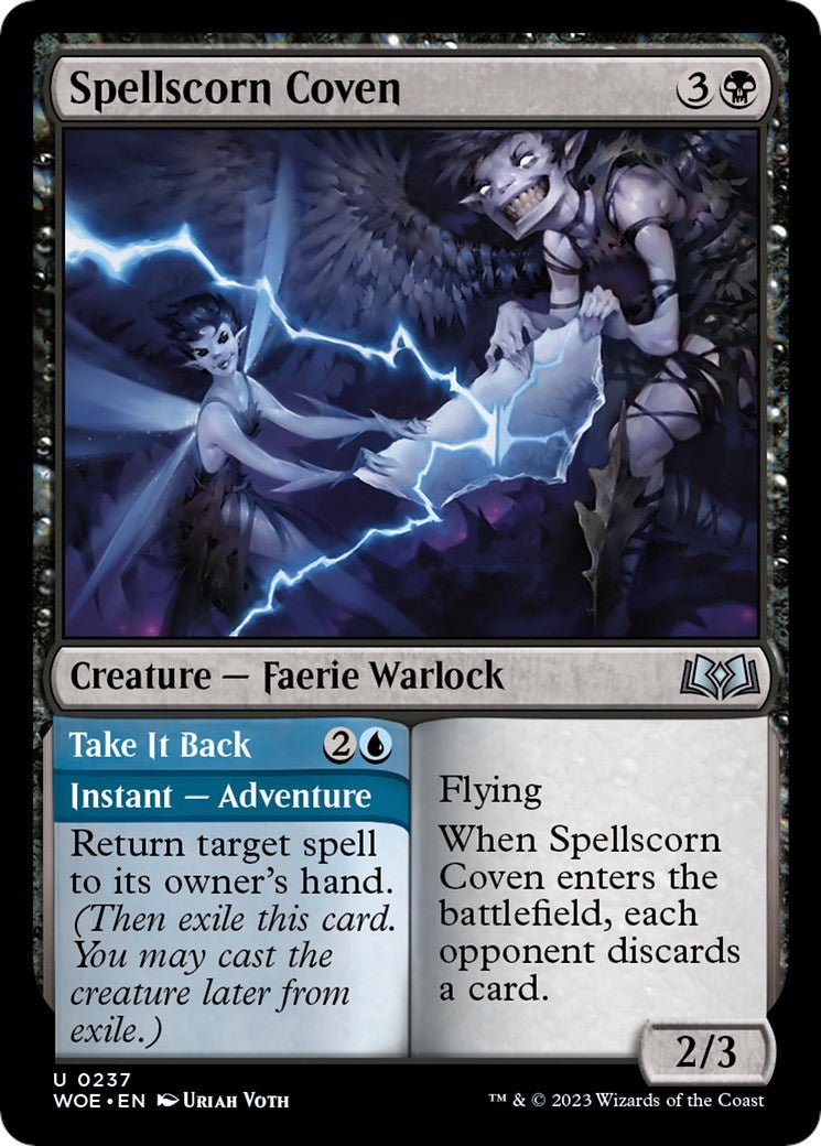 Spellscorn Coven [WOE - 237] - Cartes Sportives Rive Sud