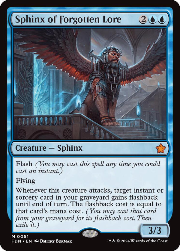 Sphinx of Forgotten Lore [FDN - 51] - Cartes Sportives Rive Sud