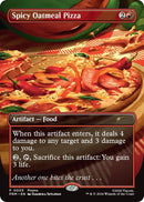Spicy Oatmeal Pizza (Borderless) [UMP - 7] - Cartes Sportives Rive Sud