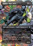 Spider - Man Noir (Borderless) [SPM - 204] - Cartes Sportives Rive Sud