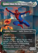 Spider-Man, To the Rescue (Borderless) [MSH - 335] - Cartes Sportives Rive Sud