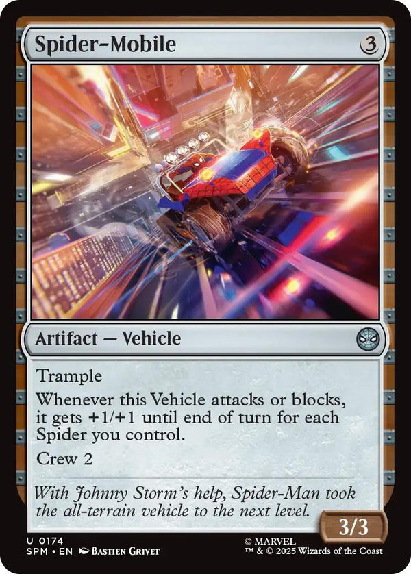 Spider - Mobile [SPM - 174] - Cartes Sportives Rive Sud