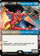 Spider - Woman, Stunning Savior (Borderless) [SPM - 230] - Cartes Sportives Rive Sud