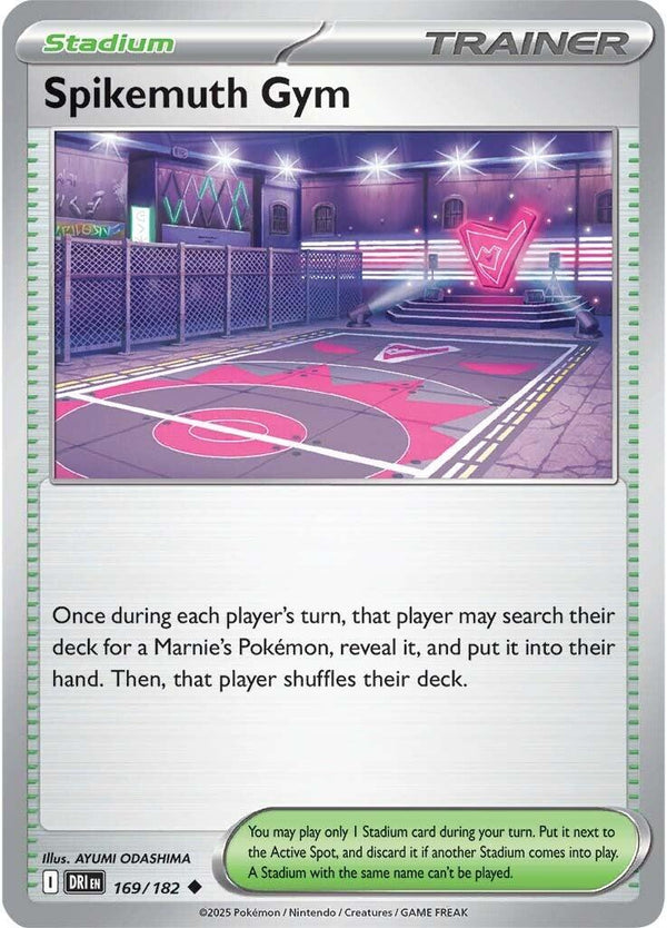 Spikemuth Gym [DRI - 169/182] - Cartes Sportives Rive Sud