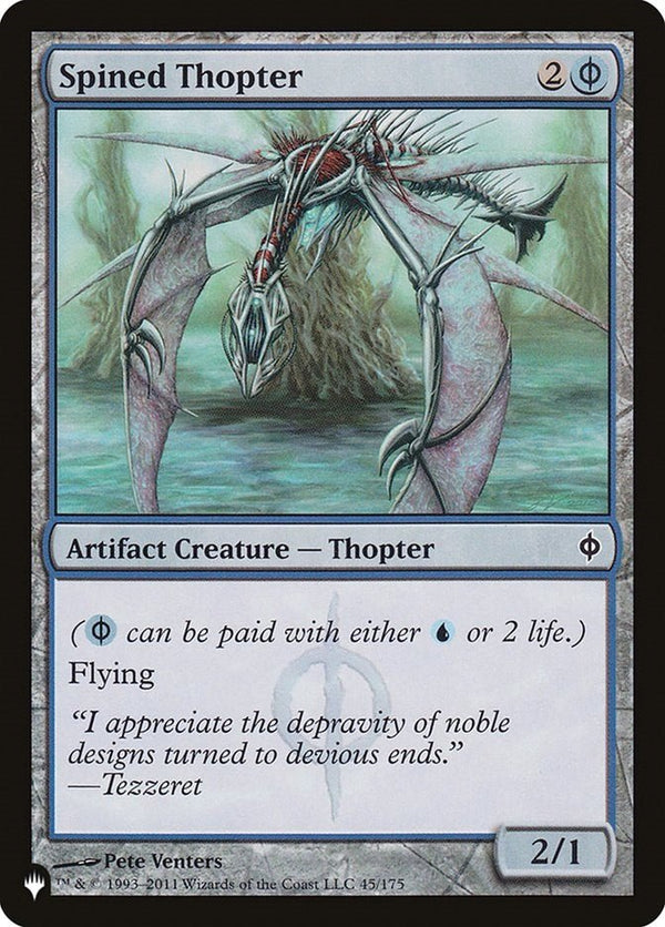 Spined Thopter [LIST - 45/175] - Cartes Sportives Rive Sud