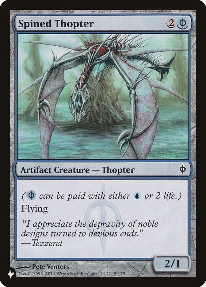 Spined Thopter [LIST - 45/175] - Cartes Sportives Rive Sud