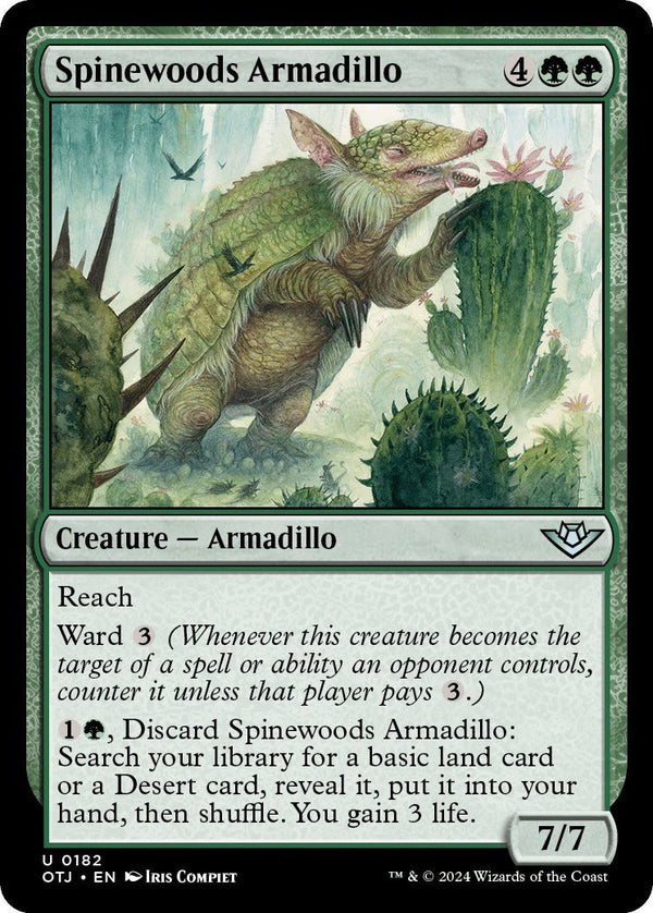 Spinewoods Armadillo [OTJ - 182] - Cartes Sportives Rive Sud