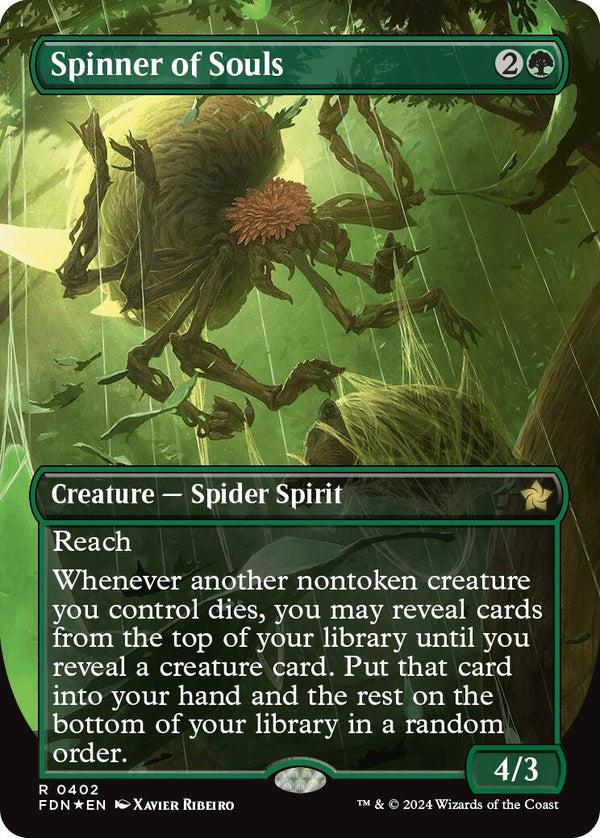 Spinner of Souls (Borderless) (Mana Foil) [FDN - 402] - Cartes Sportives Rive Sud