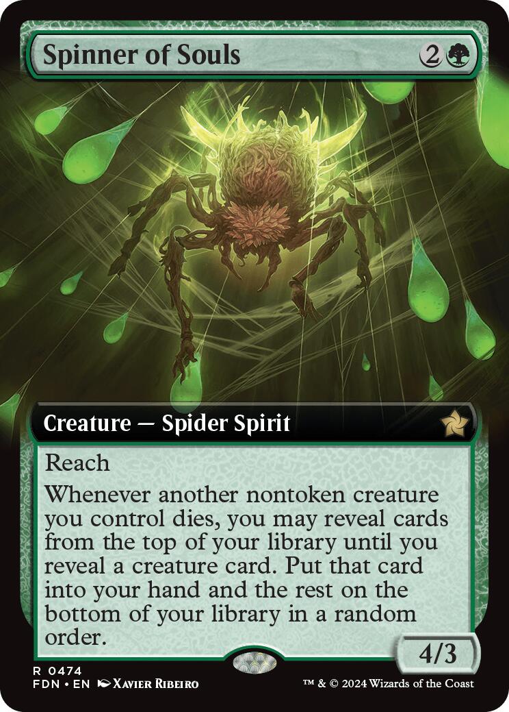 Spinner of Souls (Extended Art) [FDN - 474] - Cartes Sportives Rive Sud