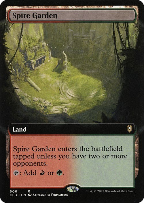 Spire Garden (Extended Art) [CLB - 606] - Cartes Sportives Rive Sud