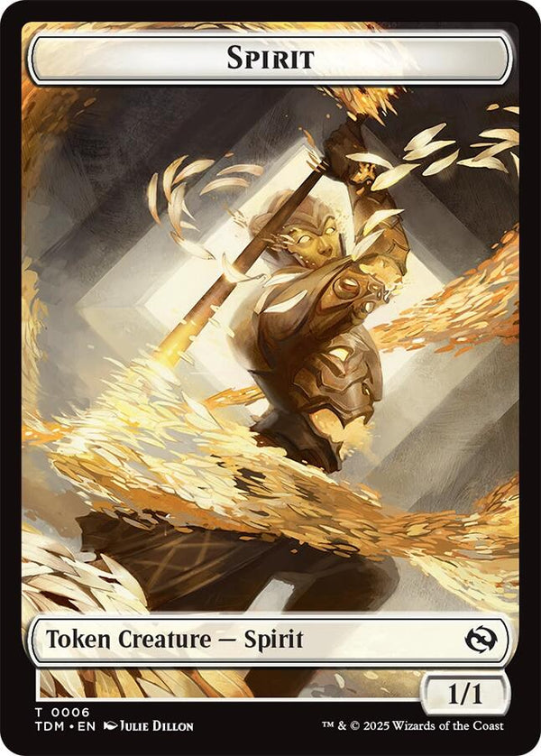 Spirit (0006) // Spirit (0007) Double - Sided Token [TDM - 6 // 7] - Cartes Sportives Rive Sud