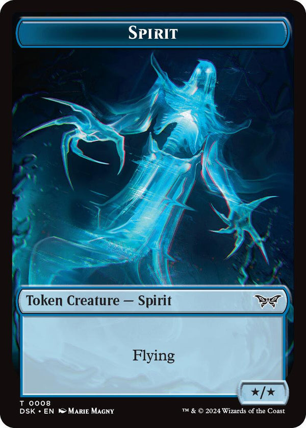 Spirit (0008) // Gremlin Double - Sided Token [DSK - 8 // 11] - Cartes Sportives Rive Sud
