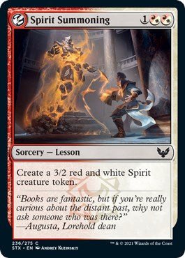 Spirit Summoning [STX - 236] - Cartes Sportives Rive Sud