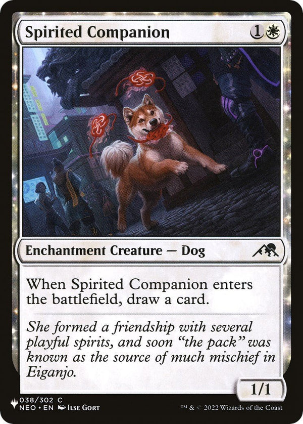 Spirited Companion [LIST - 038/302] - Cartes Sportives Rive Sud