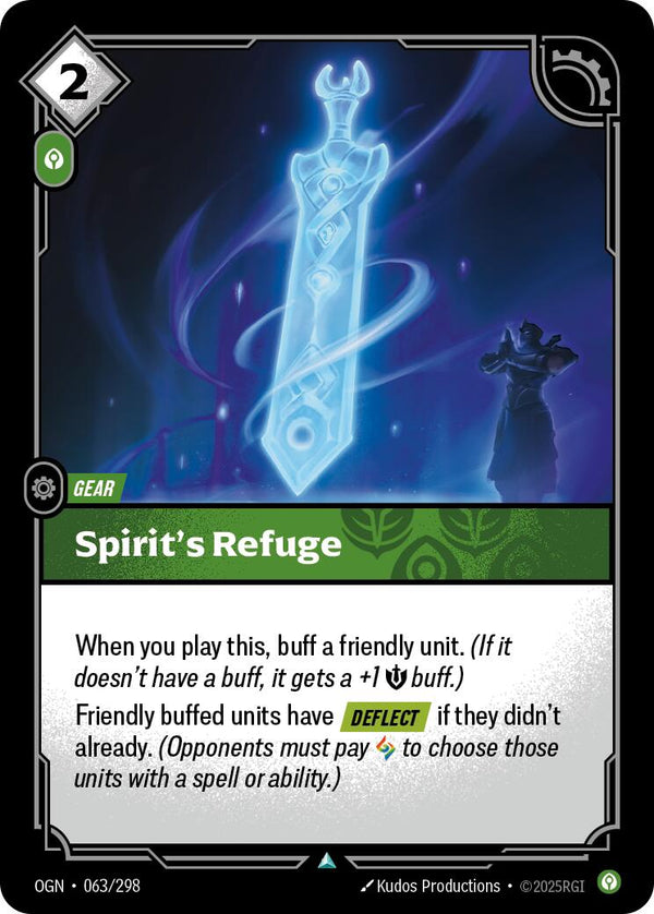 Spirit's Refuge [OGN - 063/298] - Cartes Sportives Rive Sud