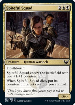 Spiteful Squad [STX - 237] - Cartes Sportives Rive Sud