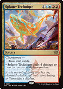 Splatter Technique [SOS - 231] - Cartes Sportives Rive Sud