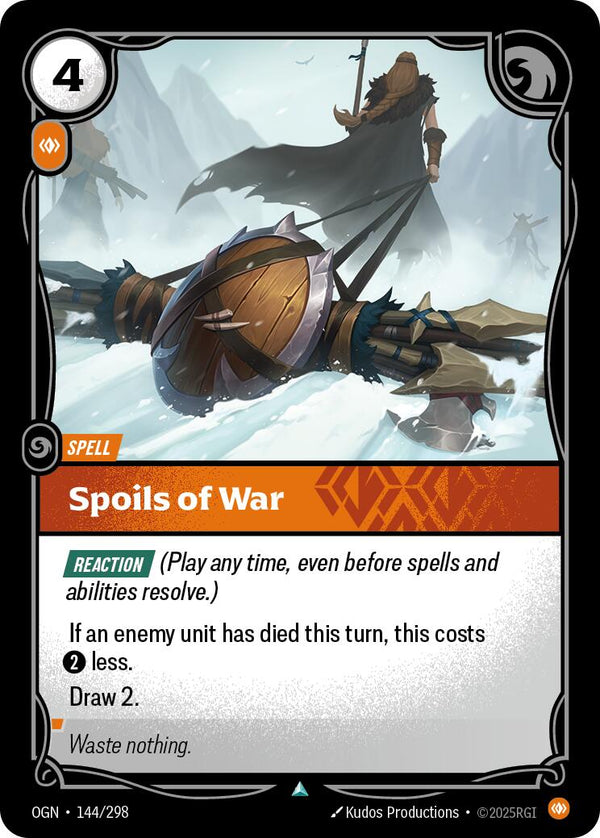 Spoils of War [OGN - 144/298] - Cartes Sportives Rive Sud