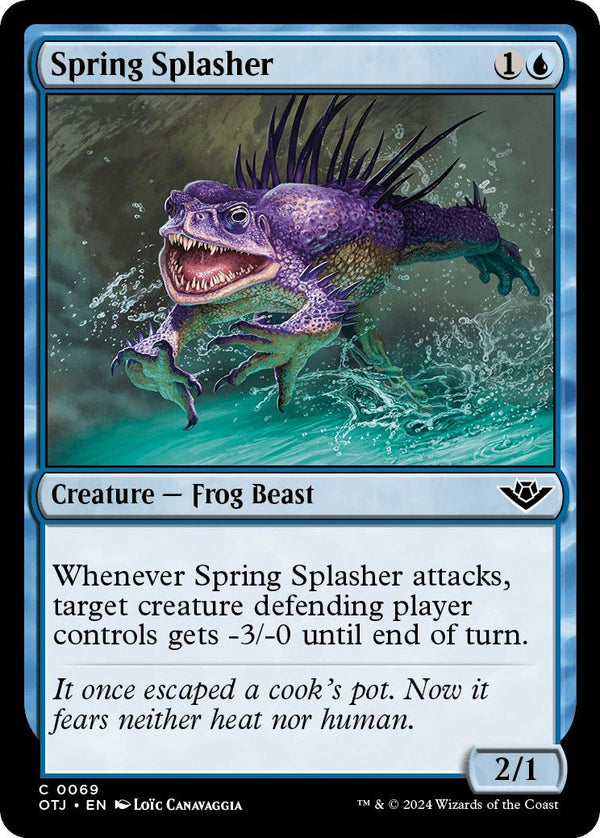 Spring Splasher [OTJ - 69] - Cartes Sportives Rive Sud