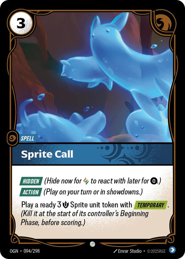 Sprite Call [OGN - 094/298] - Cartes Sportives Rive Sud