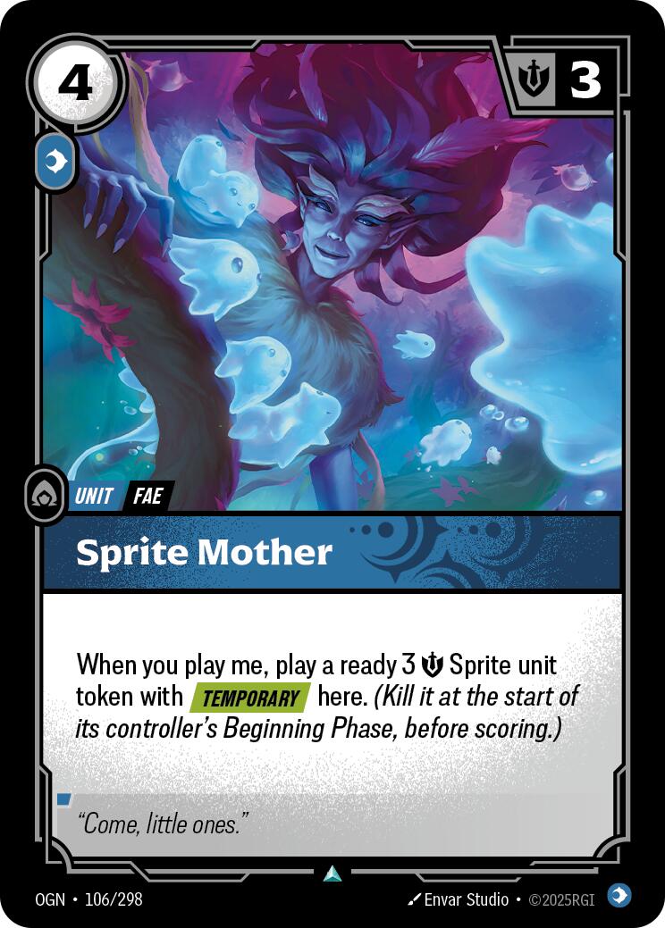Sprite Mother [OGN - 106/298] - Cartes Sportives Rive Sud