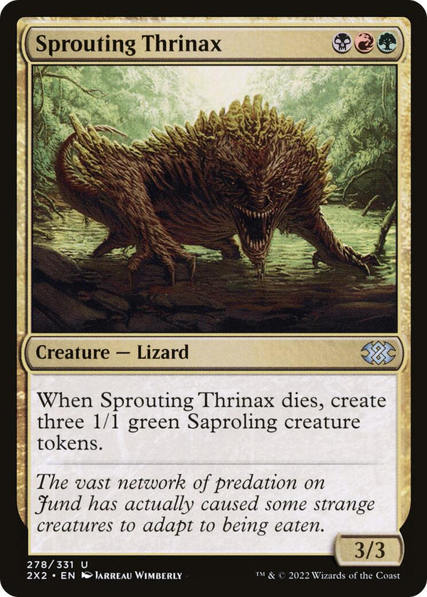 Sprouting Thrinax [2X2 - 278] - Cartes Sportives Rive Sud