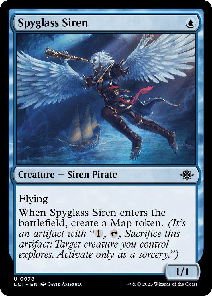 Spyglass Siren [LCI - 78] - Cartes Sportives Rive Sud