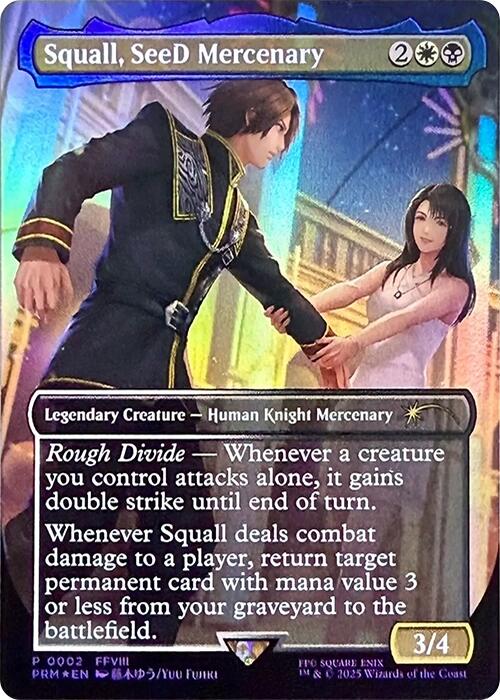 Squall, SeeD Mercenary [SSP - 2] - Cartes Sportives Rive Sud