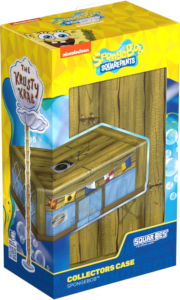 Squaroes Paramount Spongebob Squarepants Collector Case Krusty Krab - Cartes Sportives Rive Sud