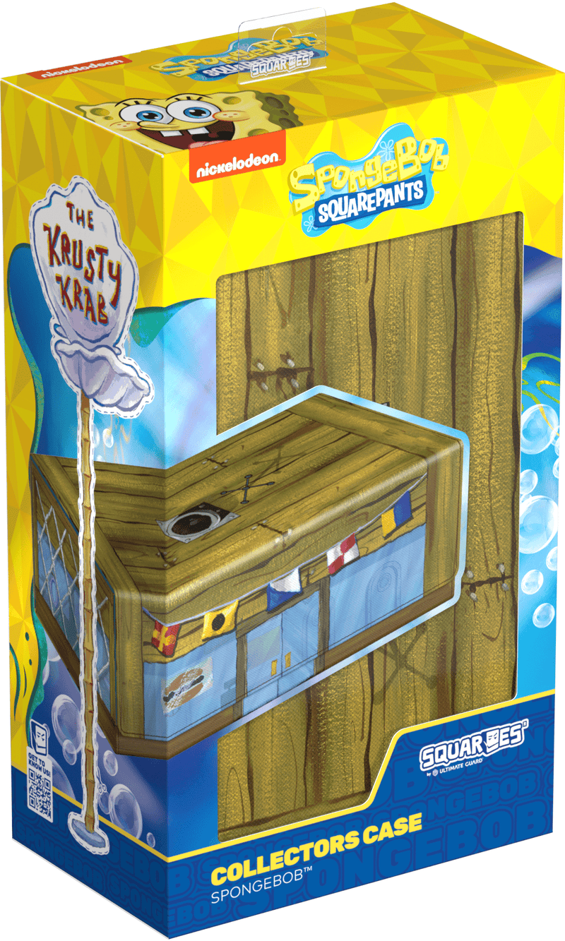 Squaroes Paramount Spongebob Squarepants Collector Case Krusty Krab - Cartes Sportives Rive Sud