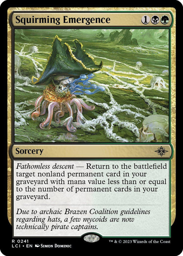 Squirming Emergence [LCI - 241] - Cartes Sportives Rive Sud