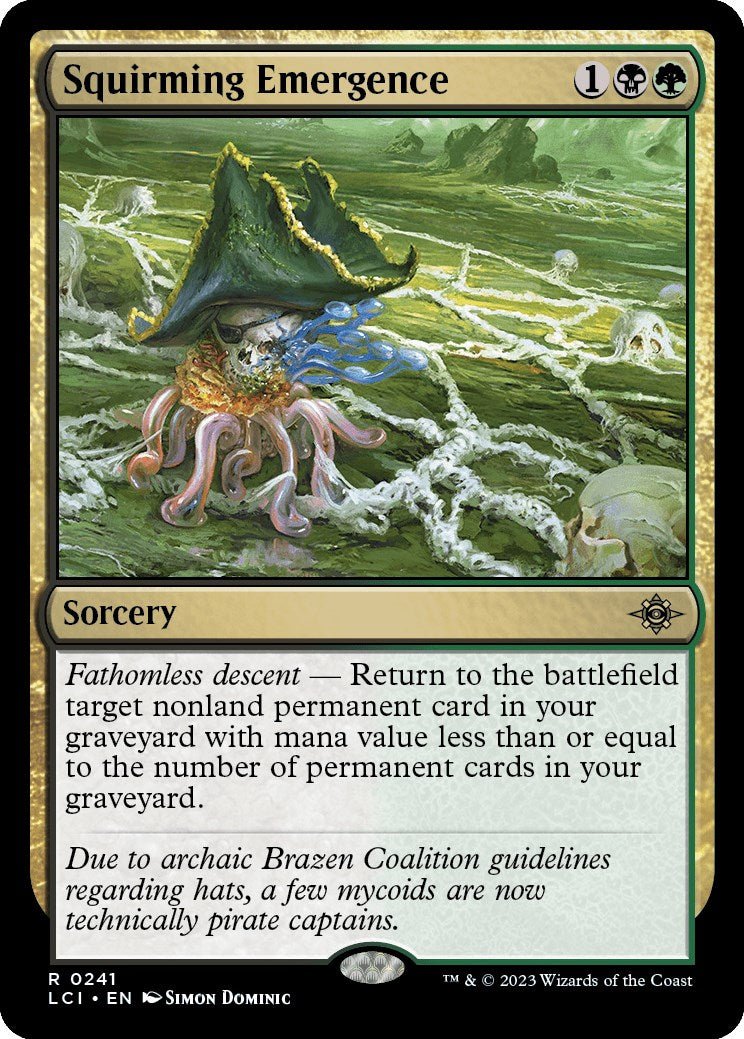 Squirming Emergence [LCI - 241] - Cartes Sportives Rive Sud