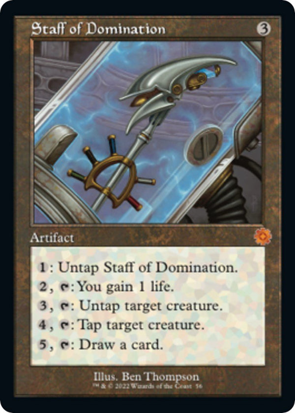 Staff of Domination [BRR - 56] - Cartes Sportives Rive Sud