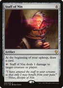 Staff of Nin [C17 - 224] - Cartes Sportives Rive Sud