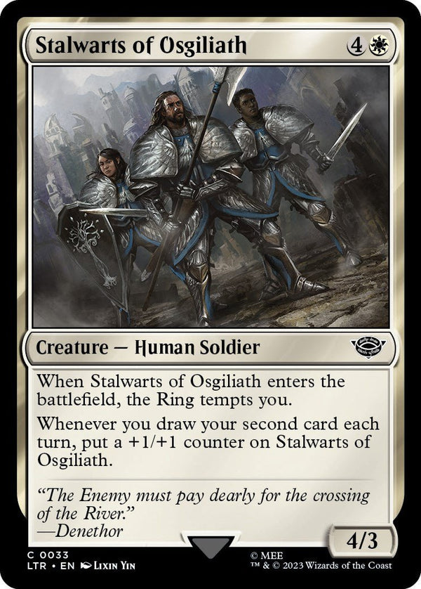 Stalwarts of Osgiliath [LTR - 33] - Cartes Sportives Rive Sud